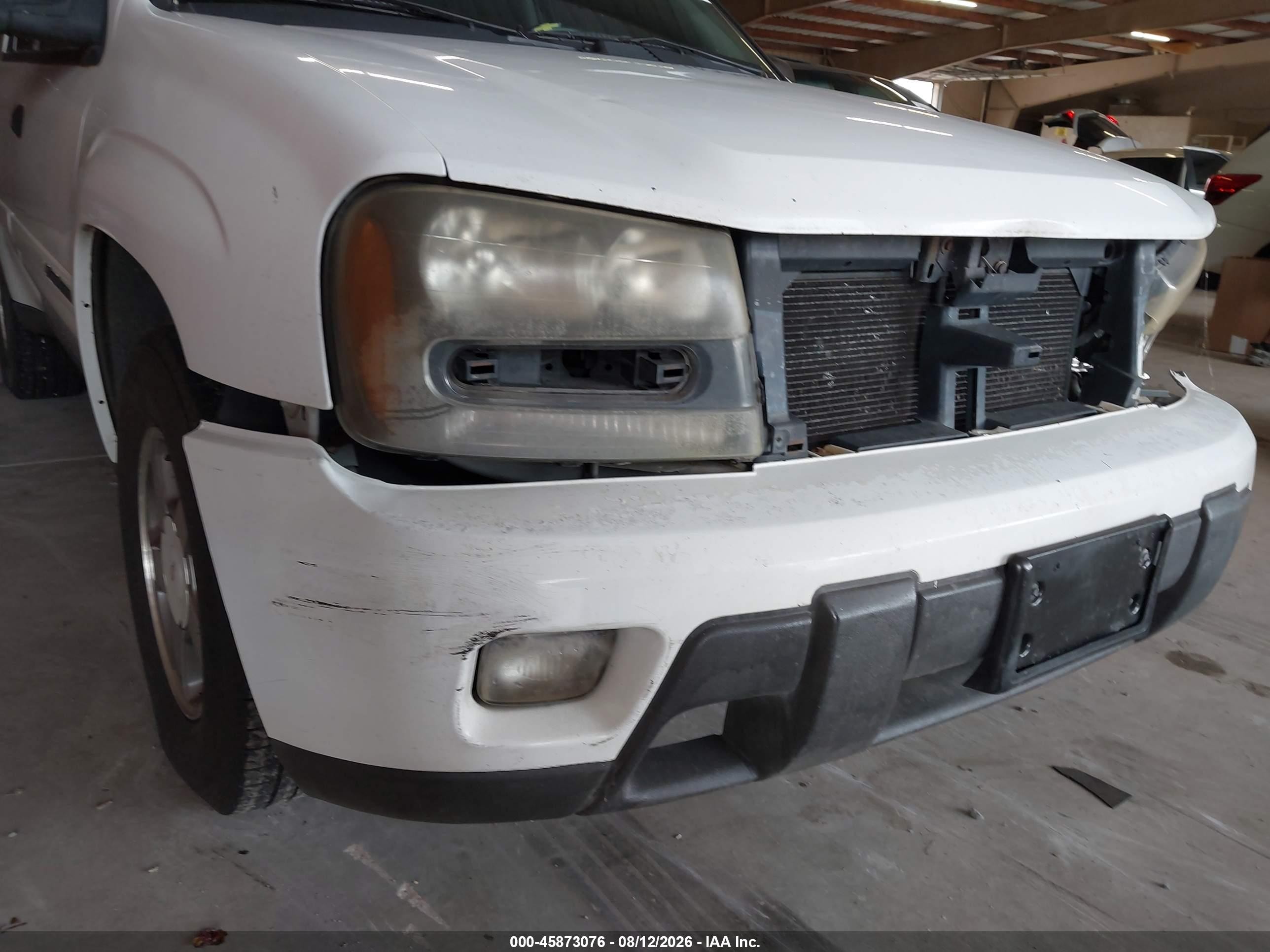 2003 Chevrolet Trailblazer Lt White vin: 1GNDS13SX32112366