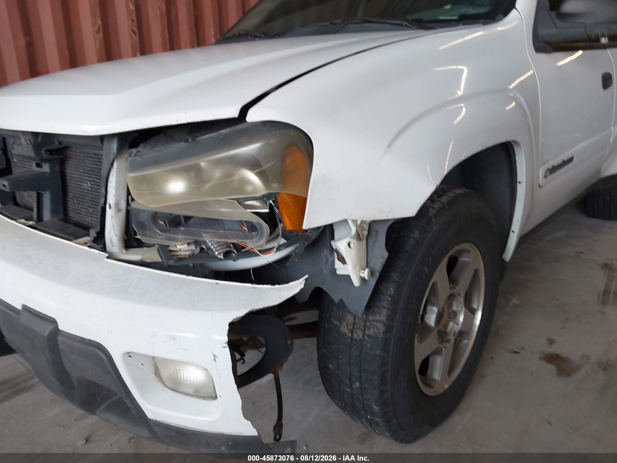 2003 Chevrolet Trailblazer Lt White vin: 1GNDS13SX32112366