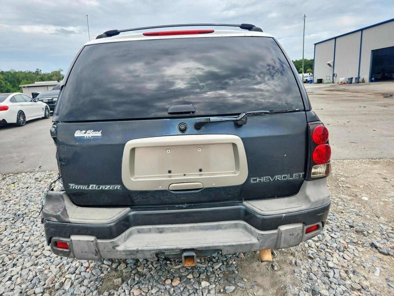 2003 Chevrolet Trailblazer Gray vin: 1GNDS13SX32198231