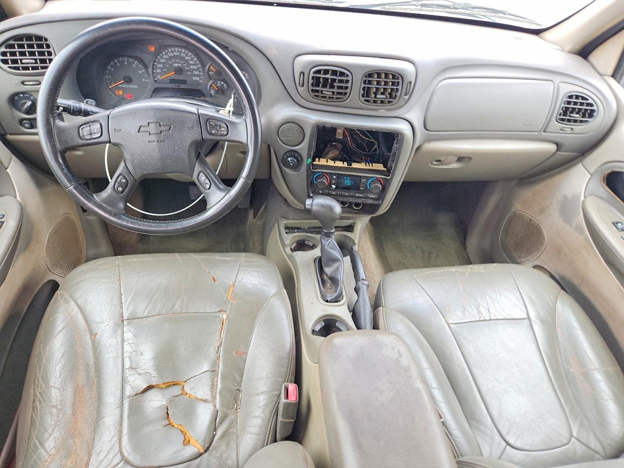 2003 Chevrolet Trailblazer Gray vin: 1GNDS13SX32198231