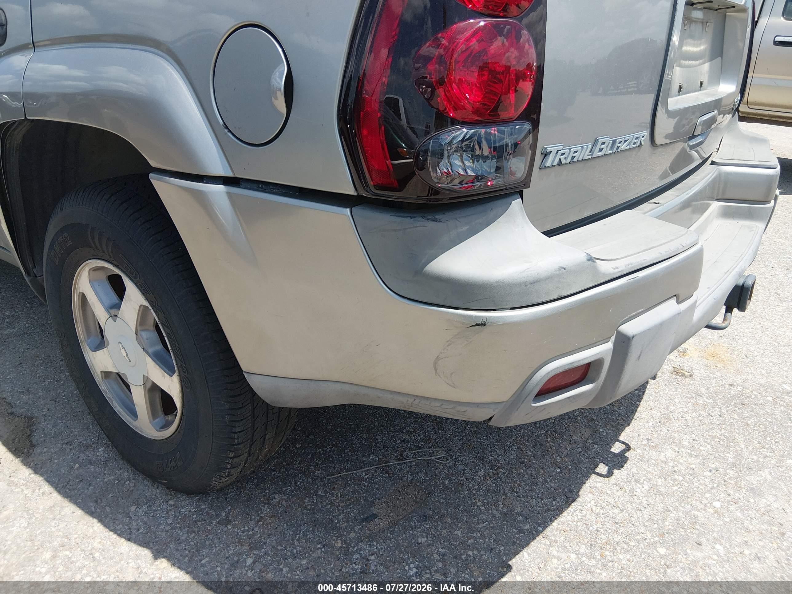 2003 Chevrolet Trailblazer Lt Серебряный vin: 1GNDS13SX32291797