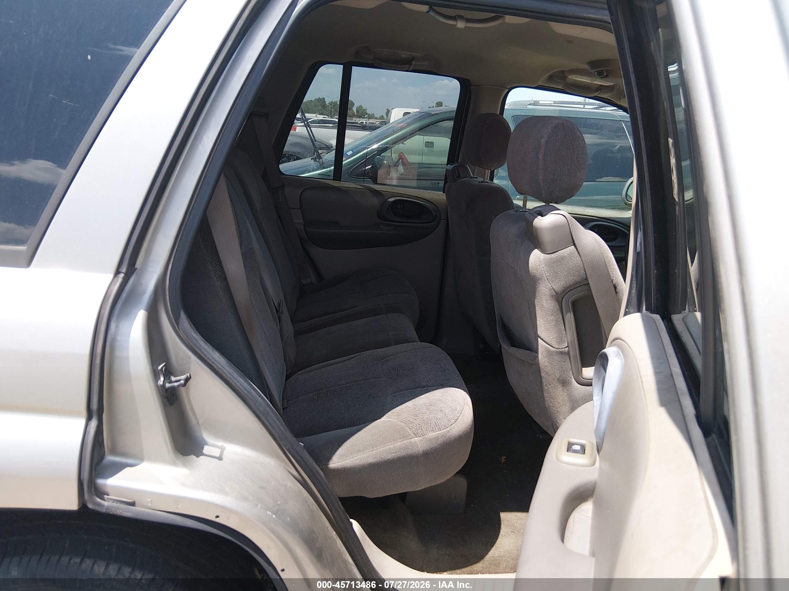 2003 Chevrolet Trailblazer Lt Серебряный vin: 1GNDS13SX32291797