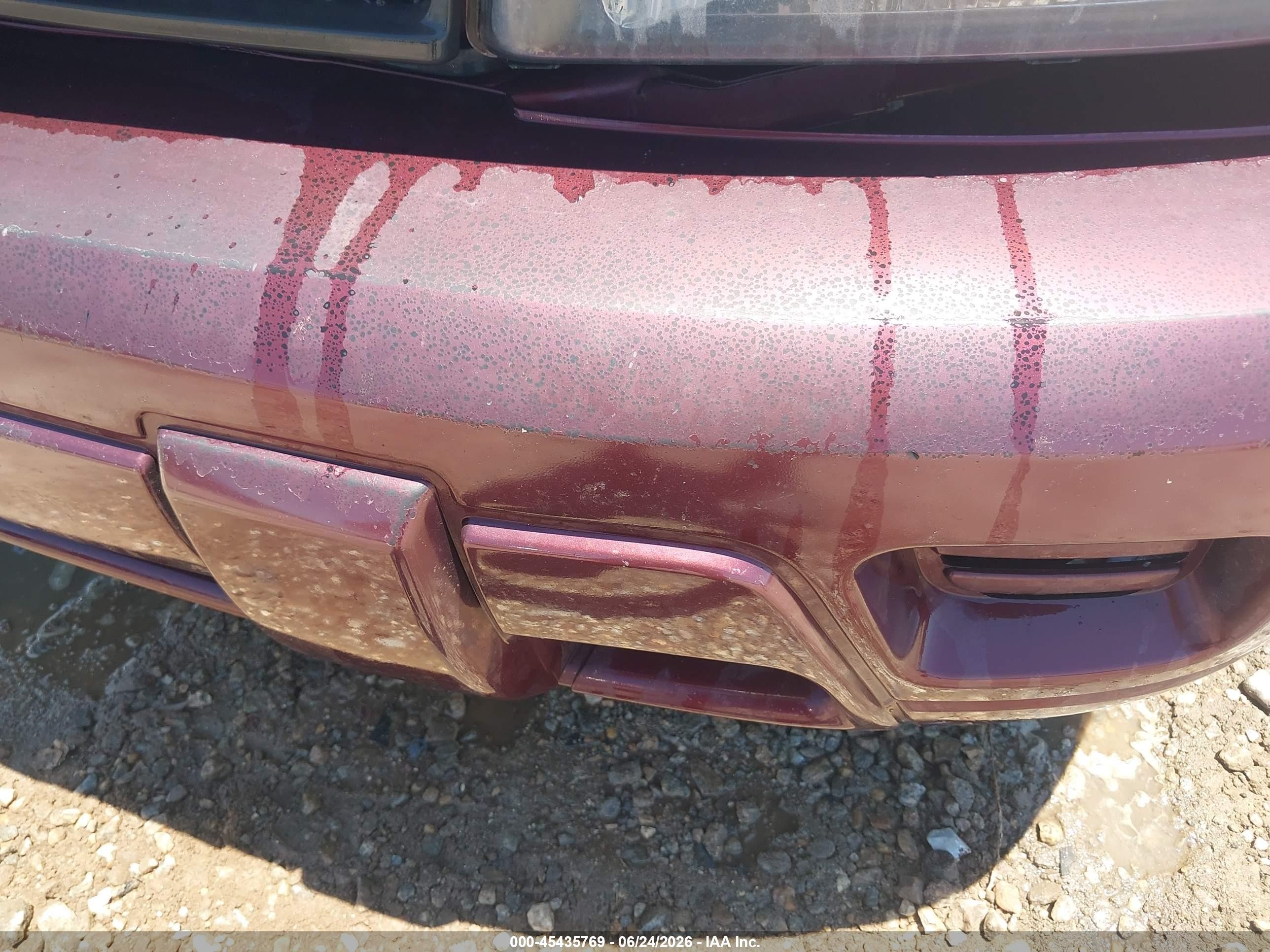 2005 Chevrolet Trailblazer Ls Burgundy vin: 1GNDS13SX52258799