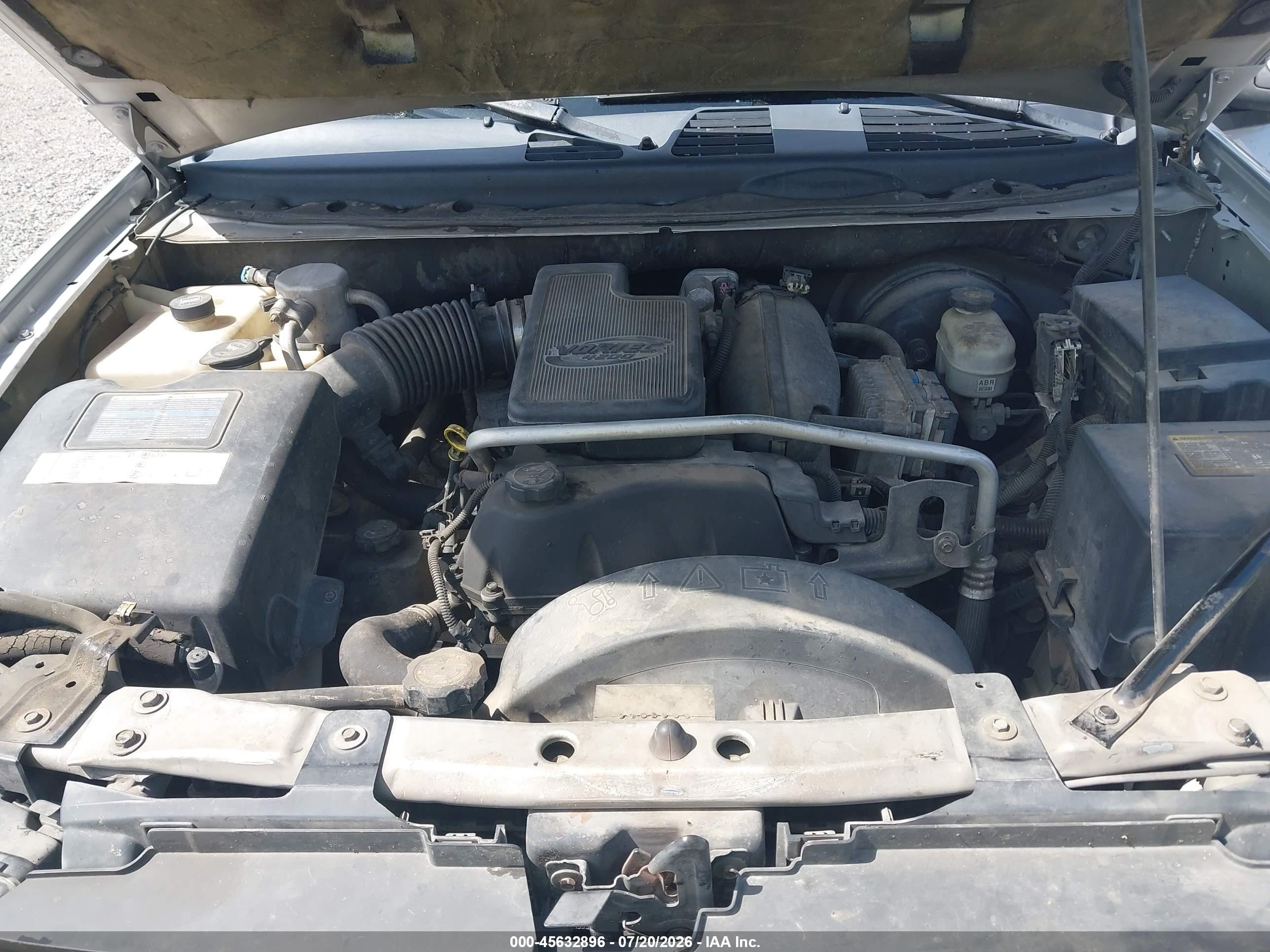2005 Chevrolet Trailblazer Ls Silver vin: 1GNDS13SX52277238