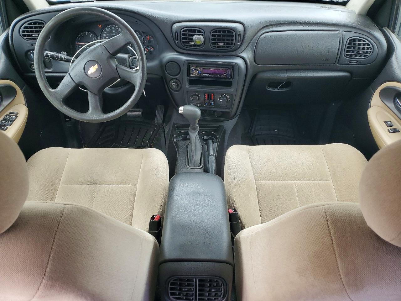 2005 Chevrolet Trailblazer Ls Blue vin: 1GNDS13SX52367912
