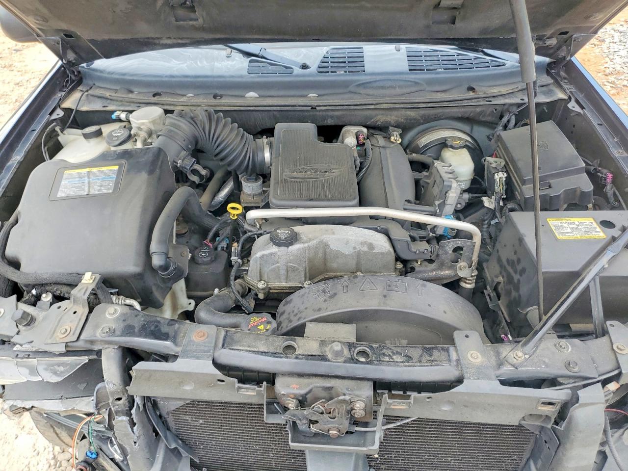 2006 Chevrolet Trailblazer Ls Black vin: 1GNDS13SX62320624