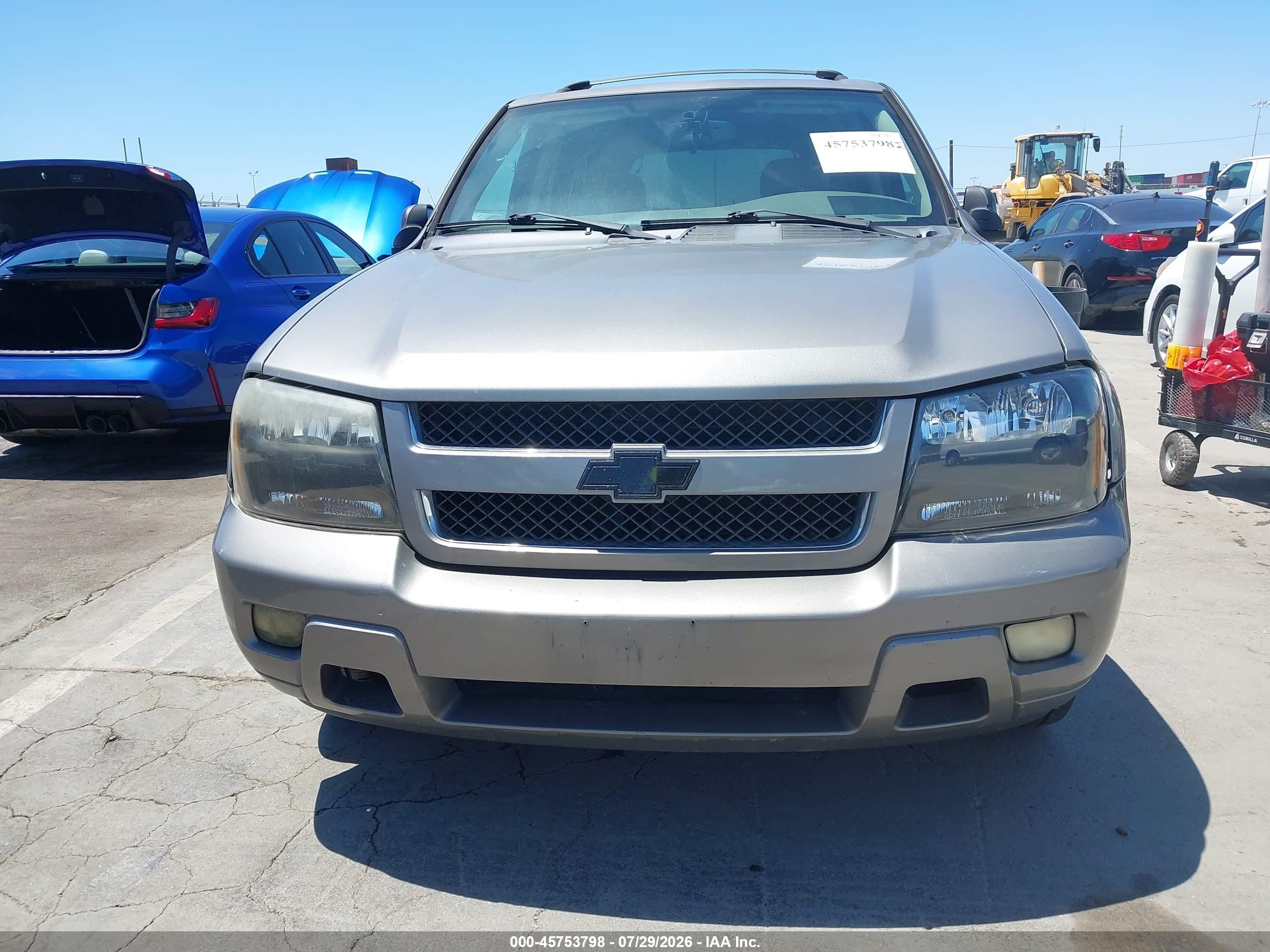 2009 Chevrolet Trailblazer Lt Pewter vin: 1GNDS33S192108419