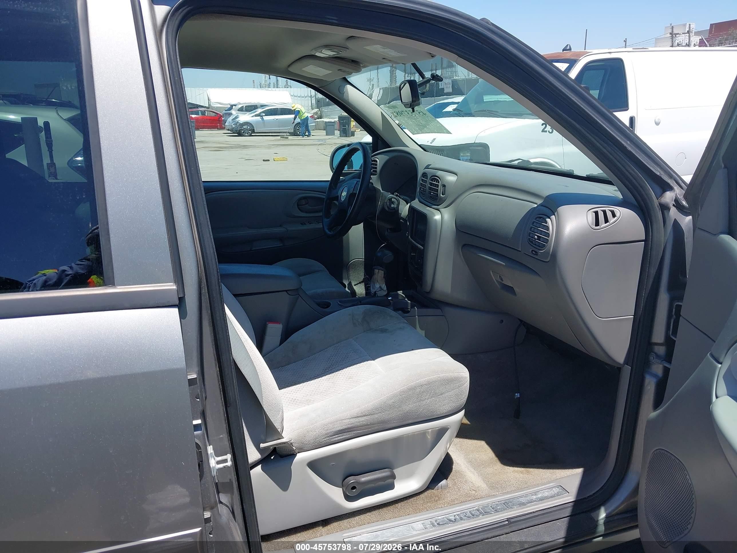 2009 Chevrolet Trailblazer Lt Pewter vin: 1GNDS33S192108419