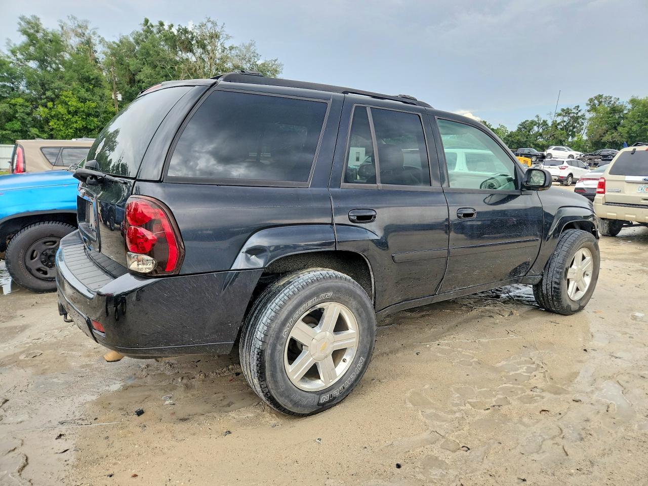 2009 Chevrolet Trailblazer Lt Black vin: 1GNDS33S492127756
