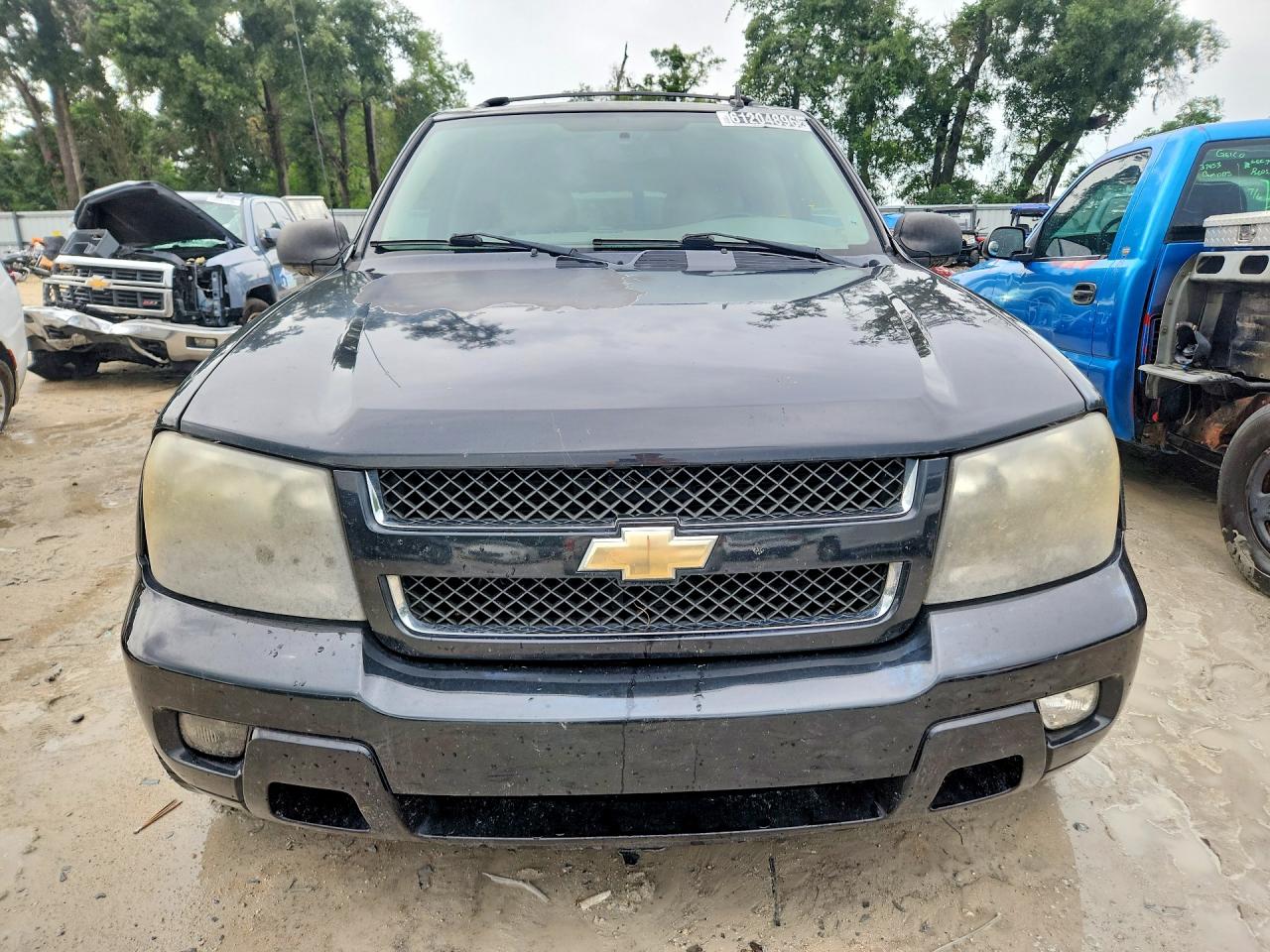 2009 Chevrolet Trailblazer Lt Black vin: 1GNDS33S492127756