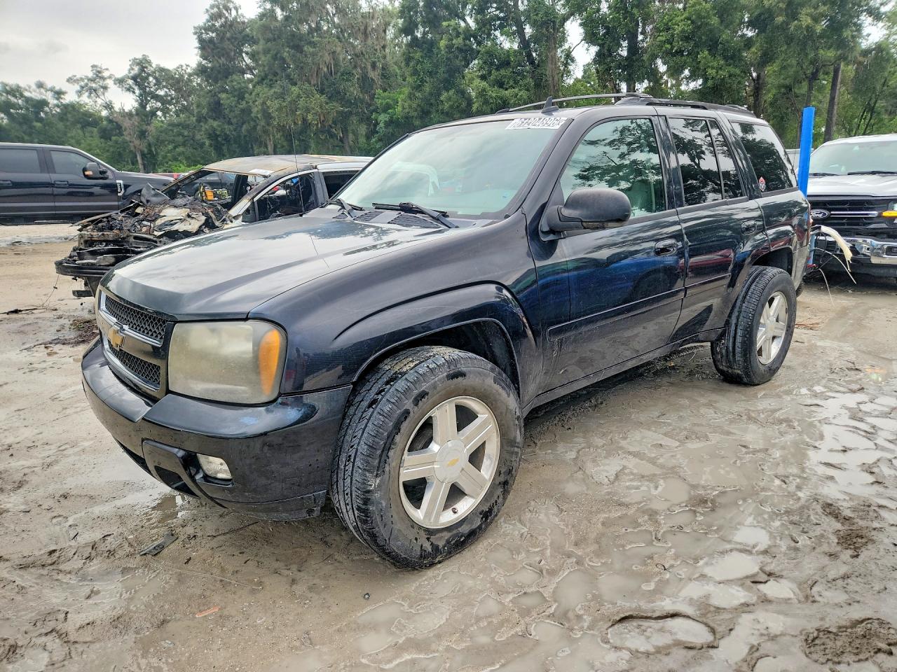 2009 Chevrolet Trailblazer Lt Черный vin: 1GNDS33S492127756