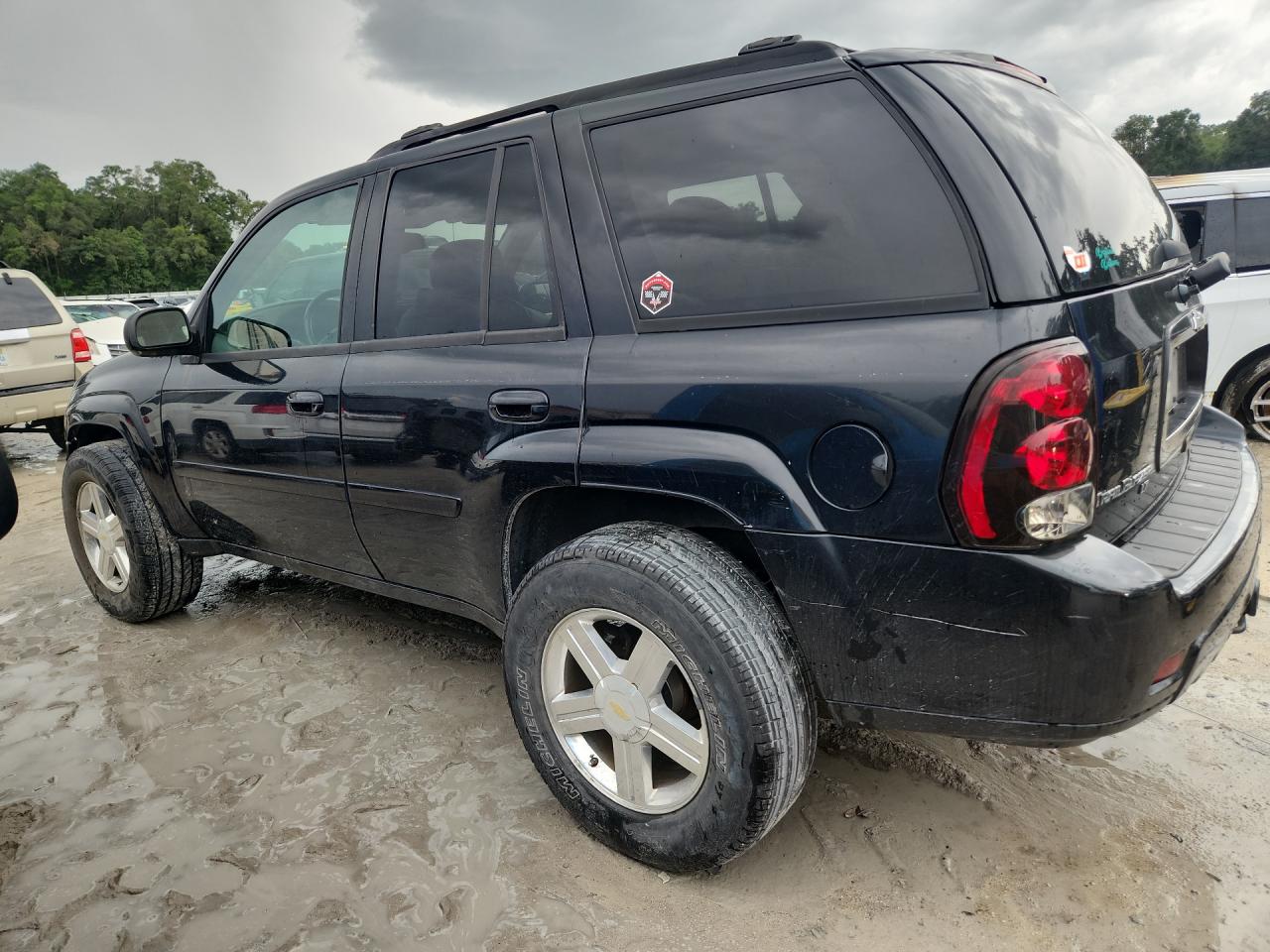 2009 Chevrolet Trailblazer Lt Black vin: 1GNDS33S492127756 Damage: Left Qtr Panel, Chipped, 2