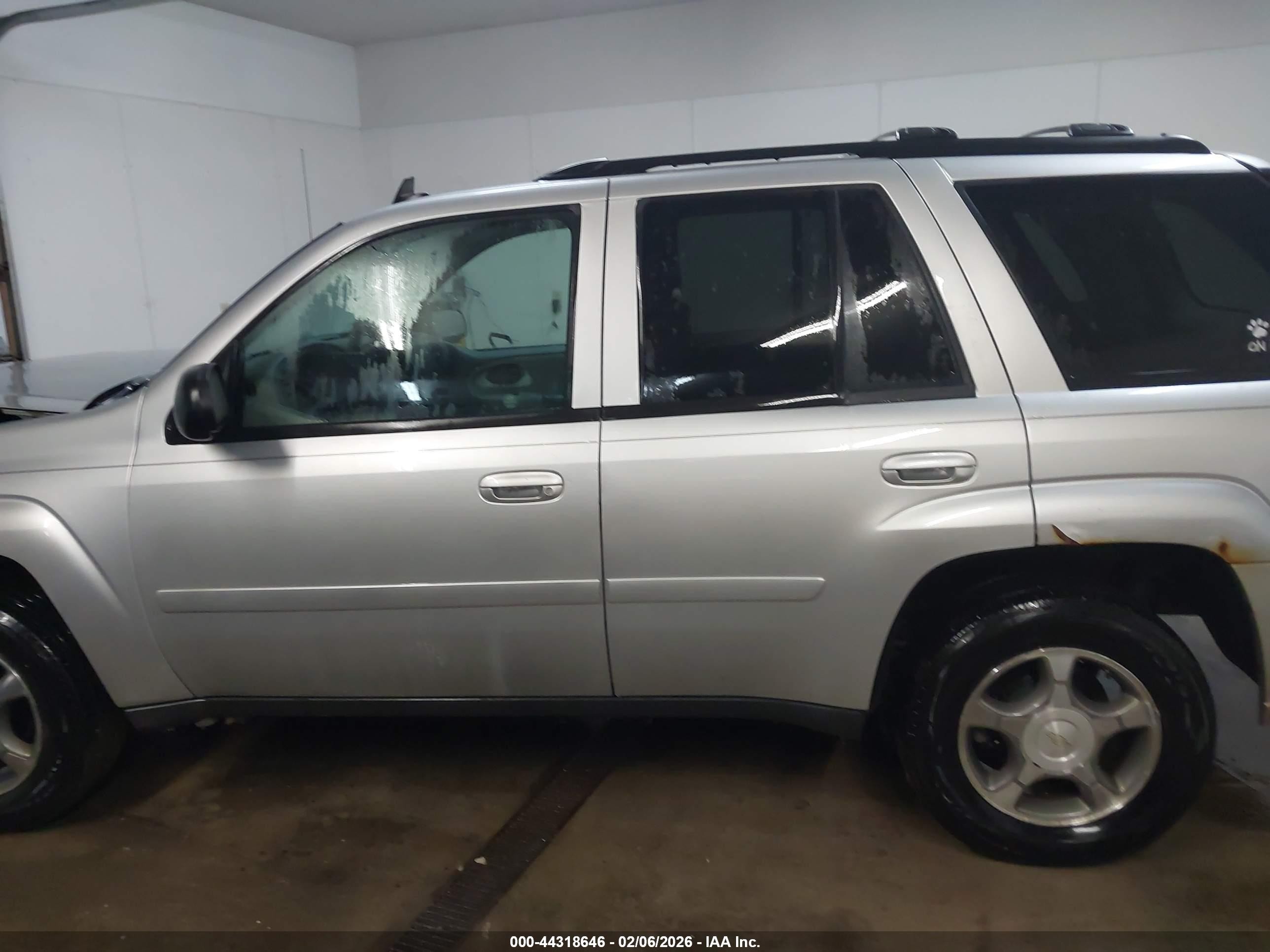 2009 Chevrolet Trailblazer Lt Silver vin: 1GNDS33S592130178