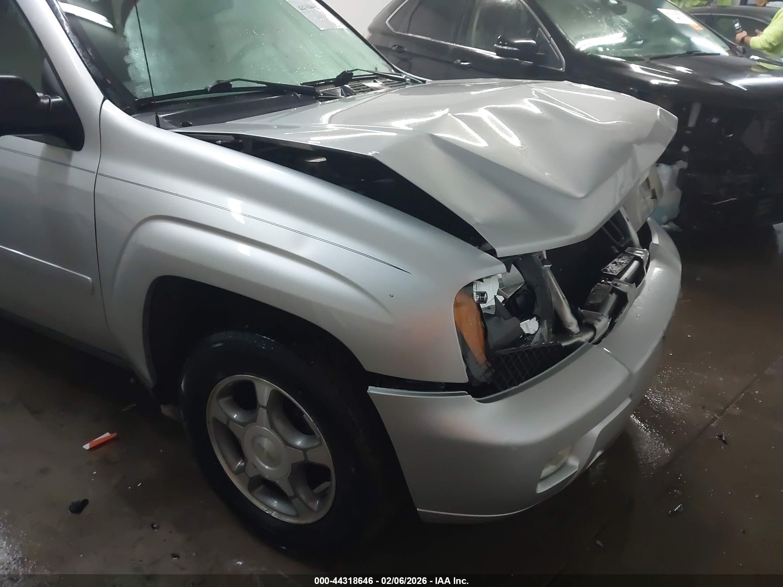 2009 Chevrolet Trailblazer Lt Silver vin: 1GNDS33S592130178
