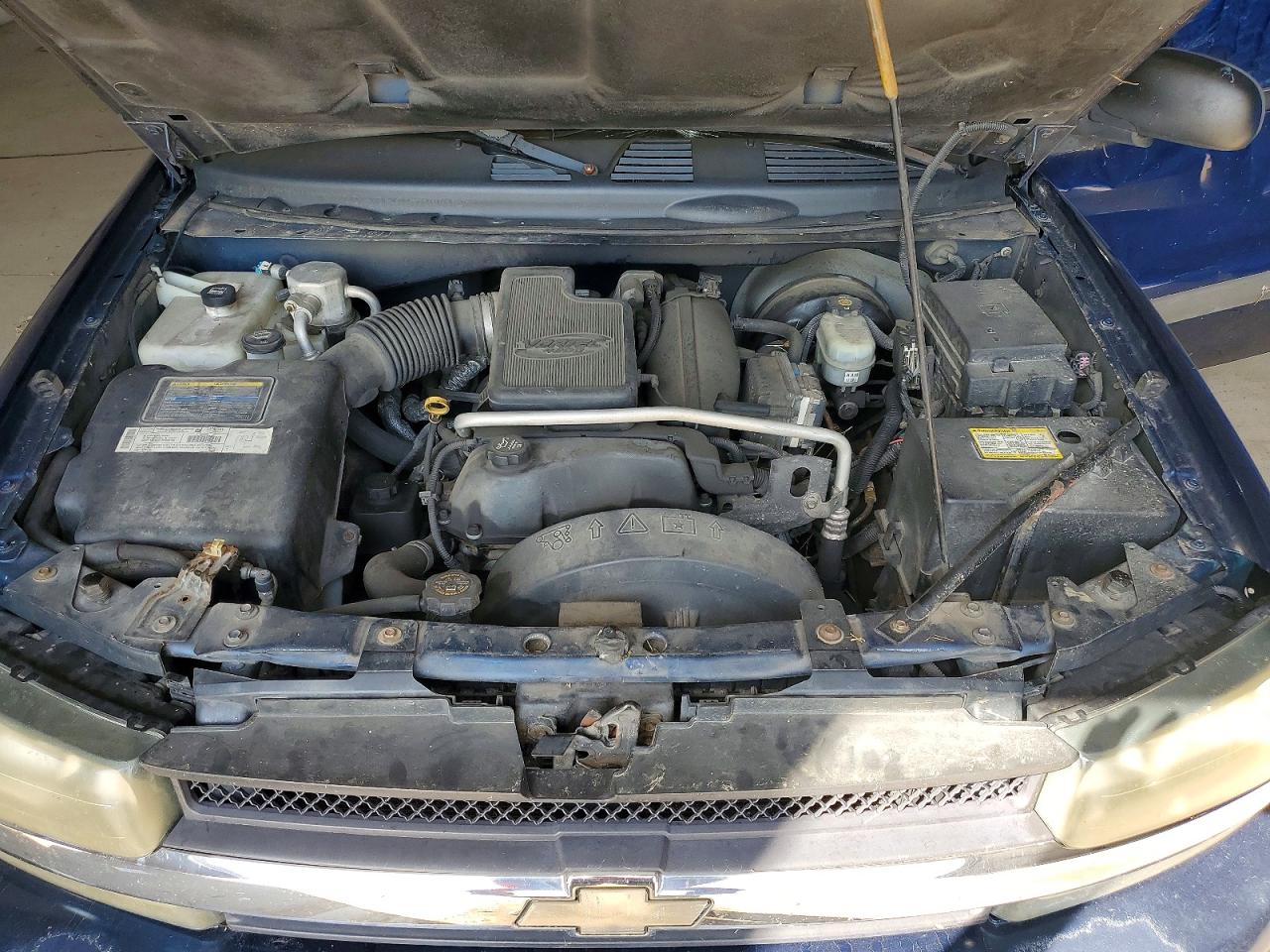 2003 Chevrolet Trailblazer Blue vin: 1GNDT13S032325808