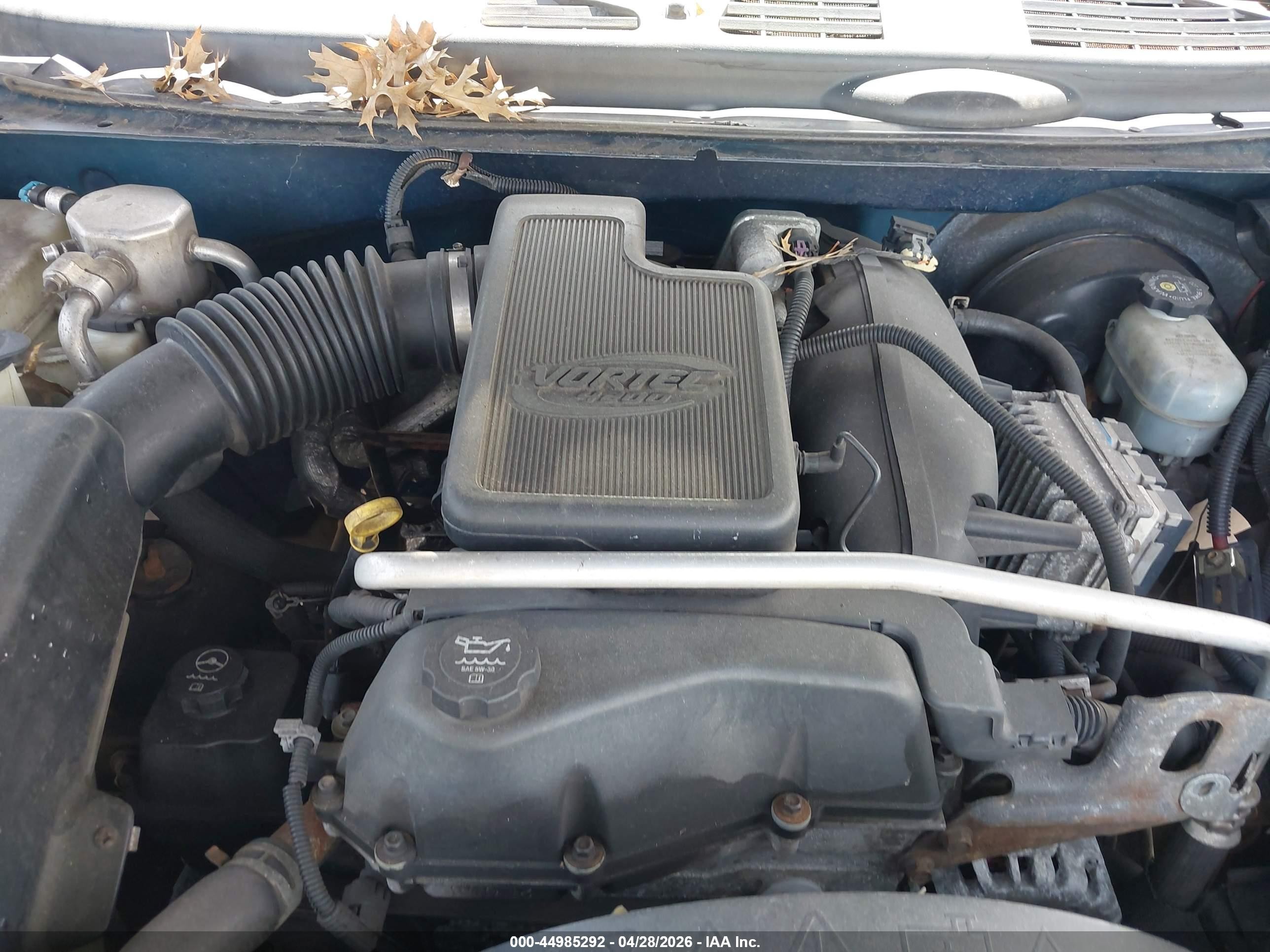 2003 Chevrolet Trailblazer Ls Blue vin: 1GNDT13S032365256