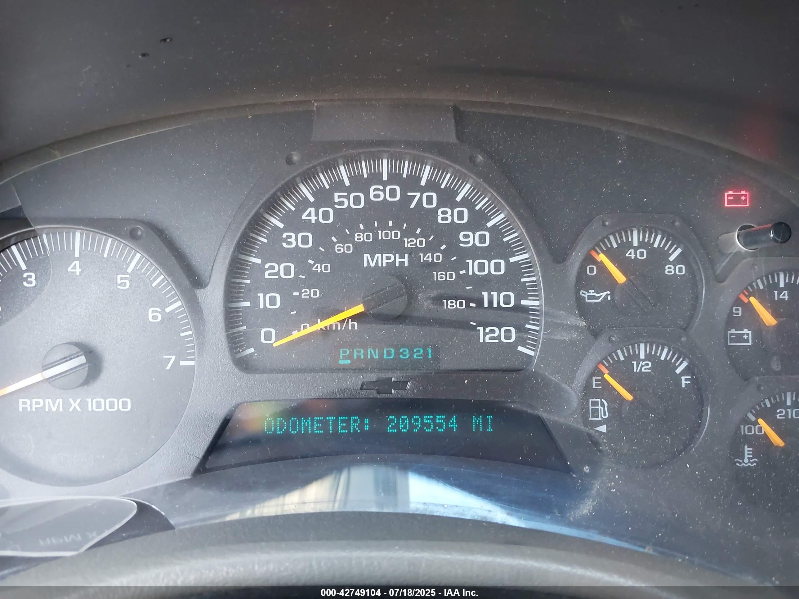 2004 Chevrolet Trailblazer Lt vin: 1GNDT13S042113959