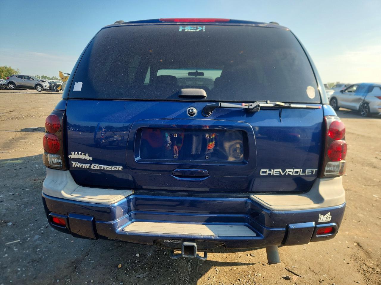 2004 Chevrolet Trailblazer Ls Blue vin: 1GNDT13S042115453