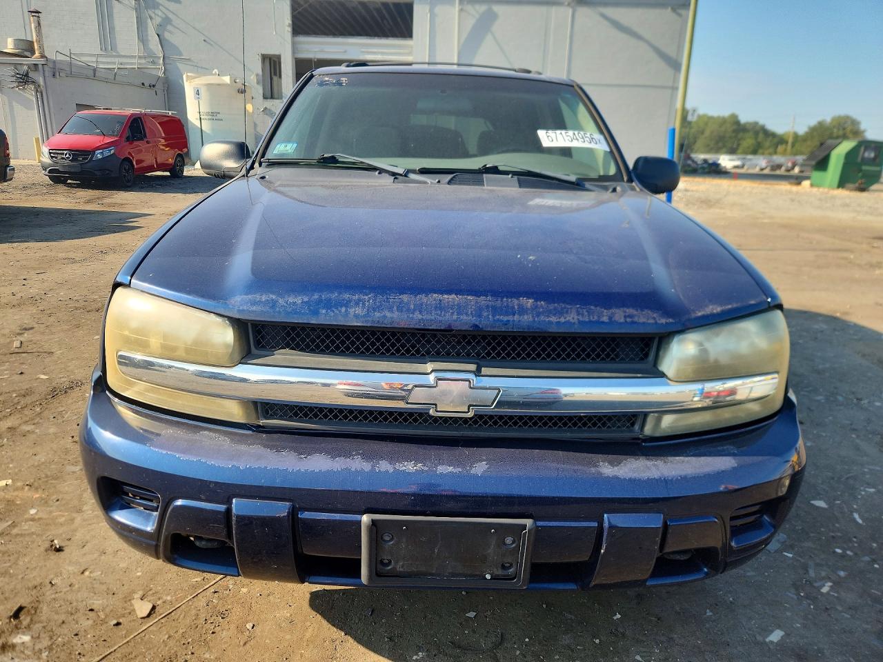 2004 Chevrolet Trailblazer Ls Blue vin: 1GNDT13S042115453