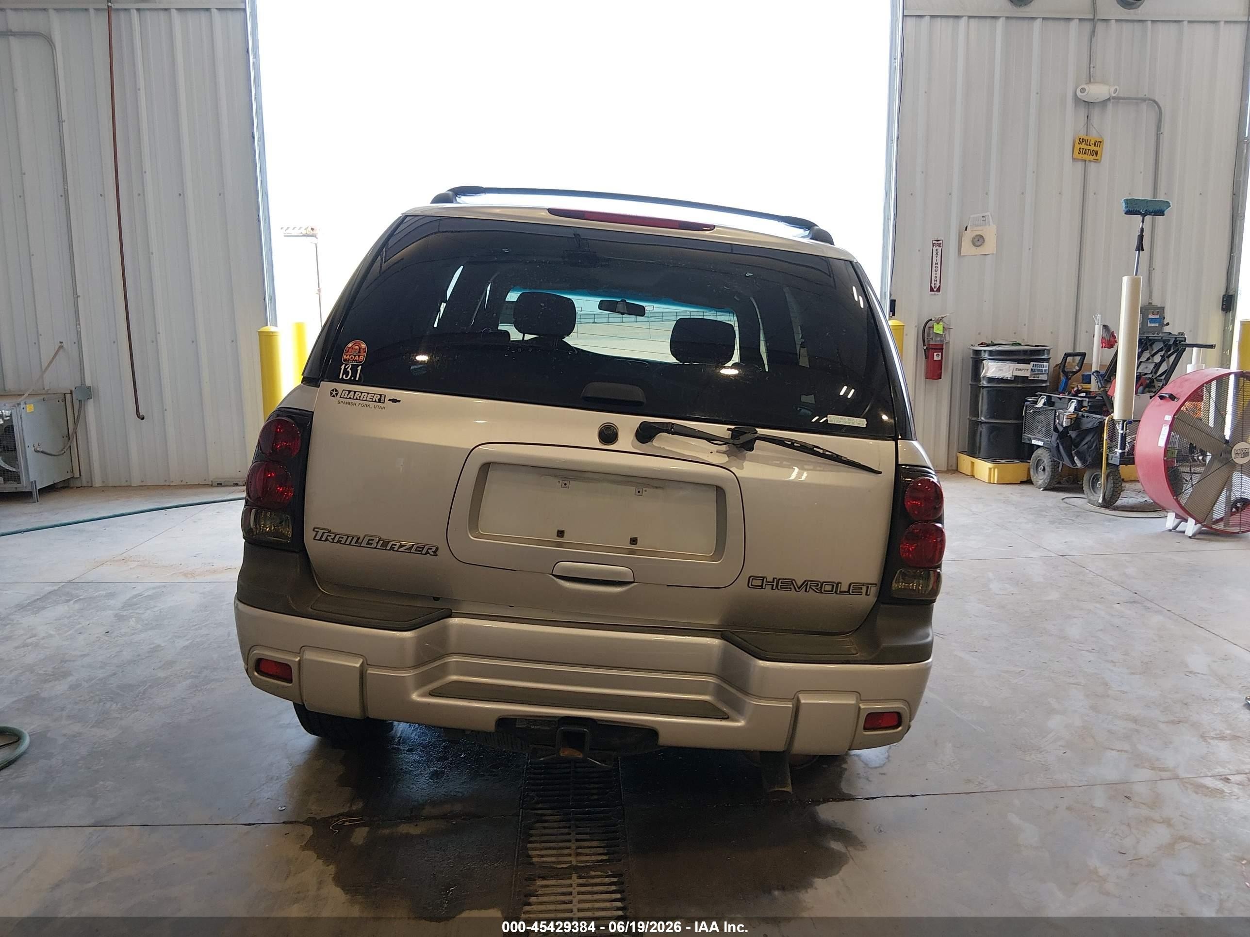 2004 Chevrolet Trailblazer Ls Серебряный vin: 1GNDT13S042266664