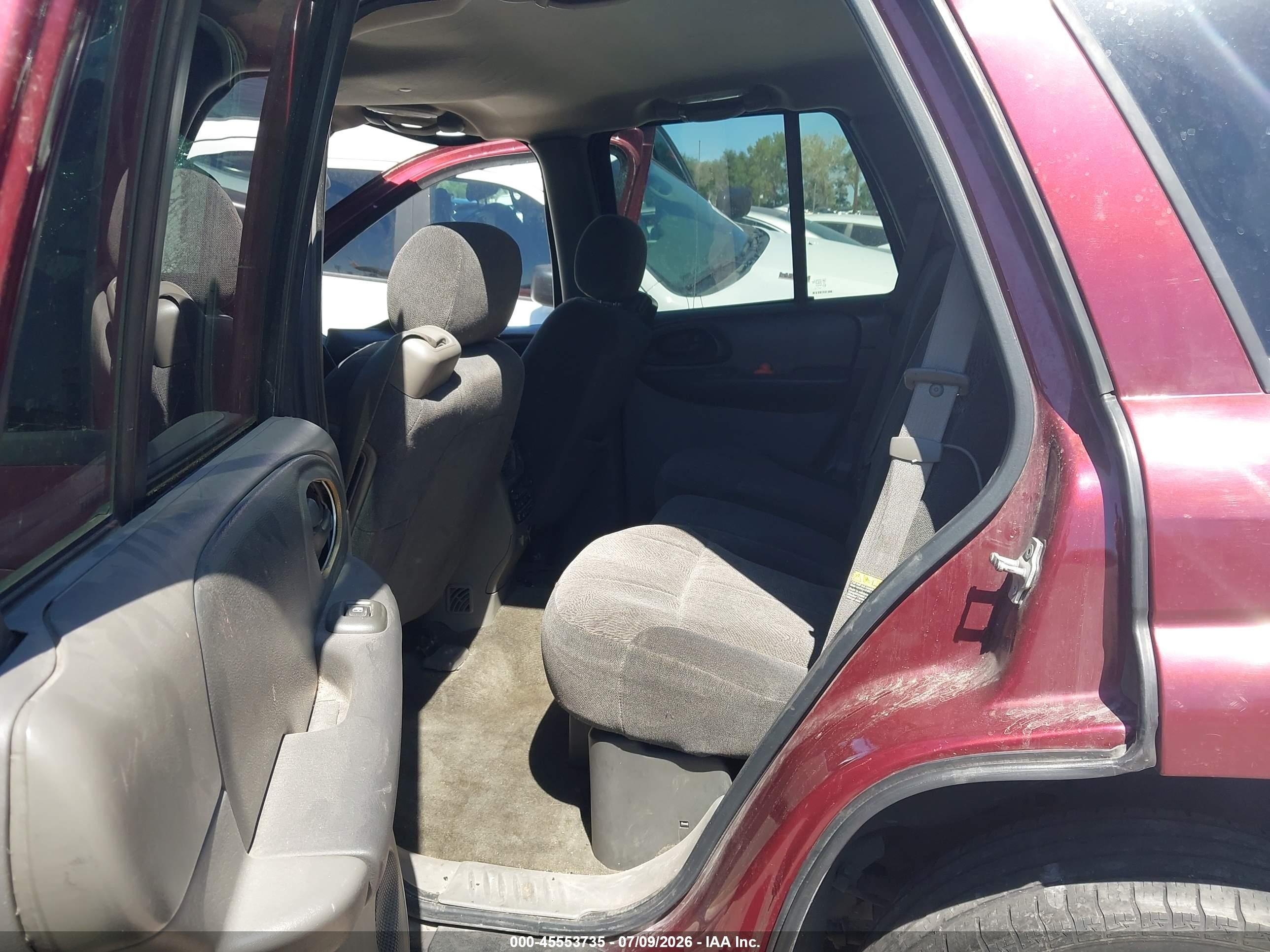 2004 Chevrolet Trailblazer Lt Red vin: 1GNDT13S042378669