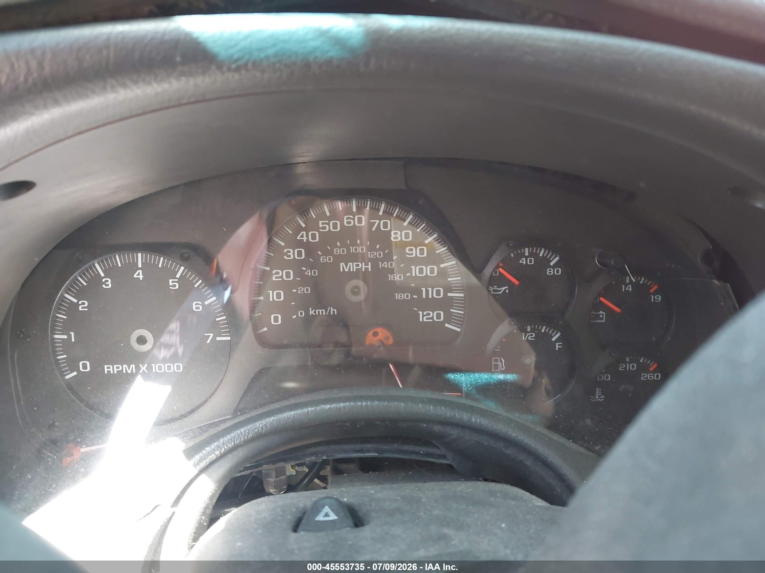 2004 Chevrolet Trailblazer Lt Red vin: 1GNDT13S042378669