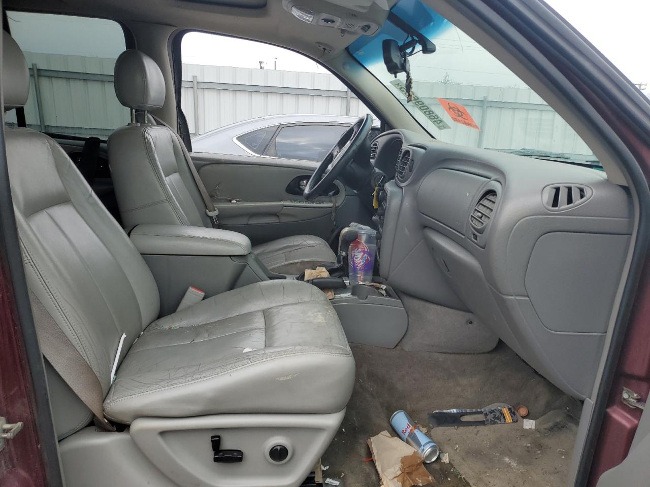 2005 Chevrolet Trailblazer Ls Maroon vin: 1GNDT13S052174522
