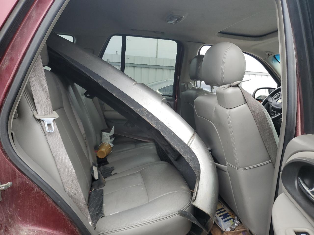2005 Chevrolet Trailblazer Ls Maroon vin: 1GNDT13S052174522