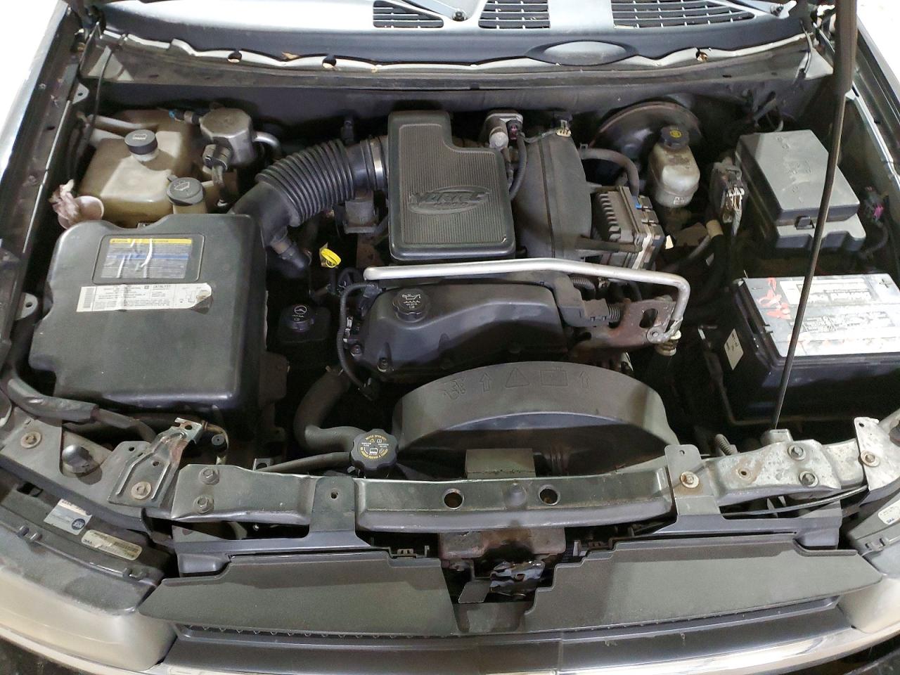 2005 Chevrolet Trailblazer Ls Charcoal vin: 1GNDT13S052228451