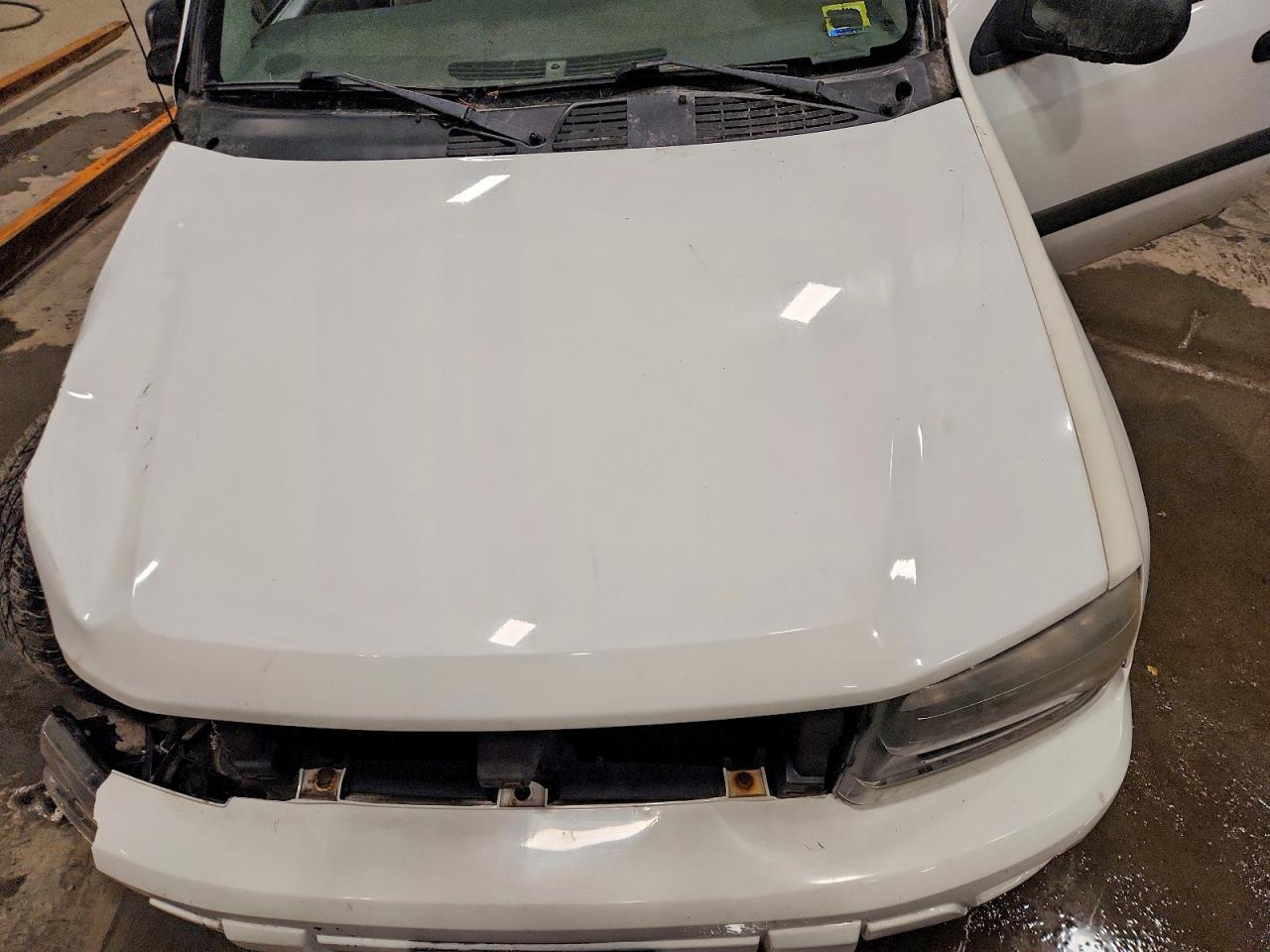 2005 Chevrolet Trailblazer Ls White vin: 1GNDT13S052349870