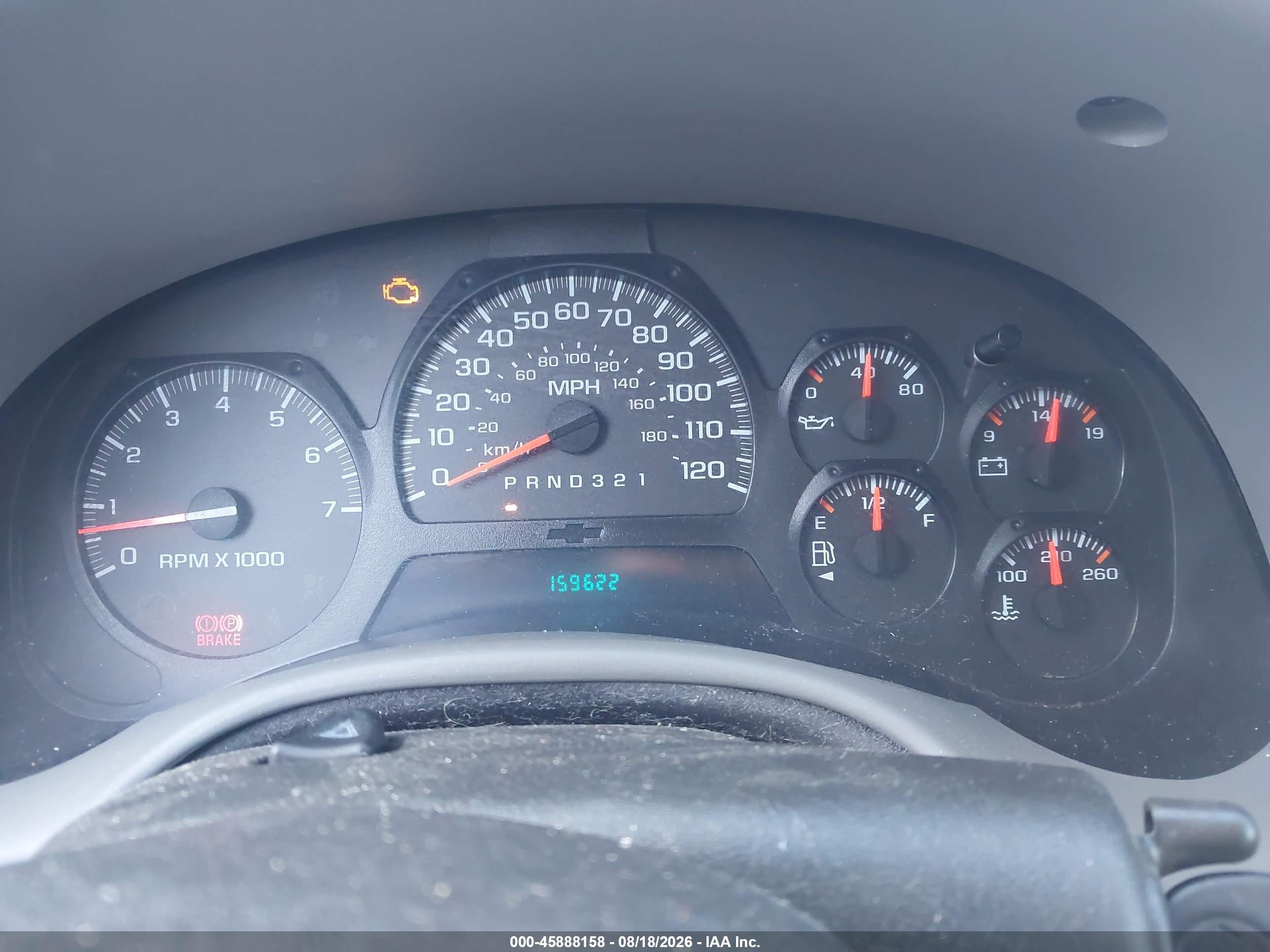 2008 Chevrolet Trailblazer Lt Navy vin: 1GNDT13S082225621