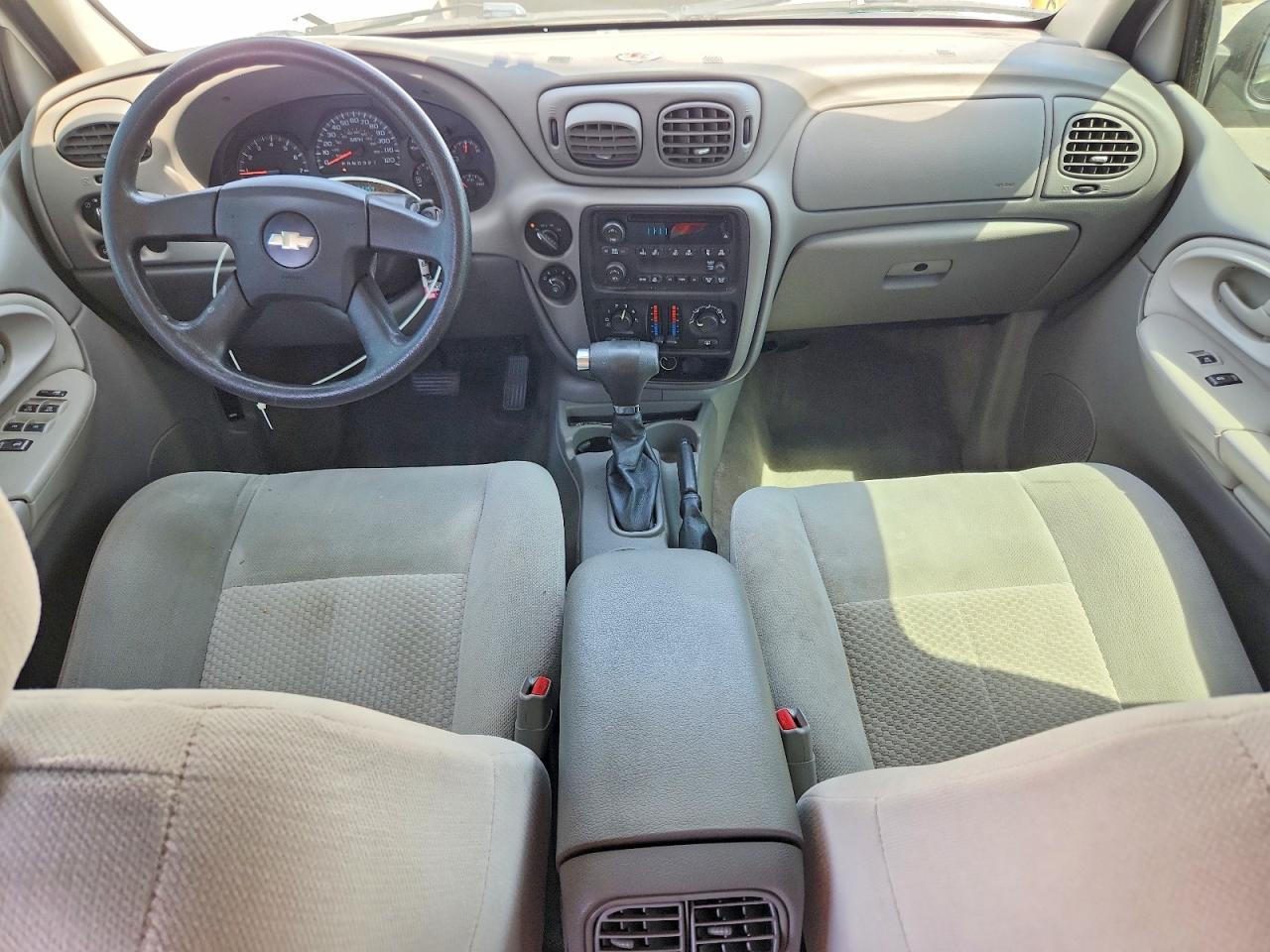2008 Chevrolet Trailblazer Ls White vin: 1GNDT13S082259963