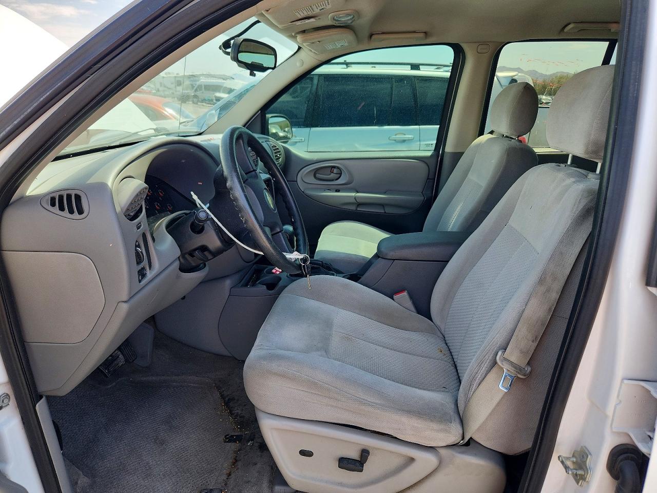 2008 Chevrolet Trailblazer Ls White vin: 1GNDT13S082259963