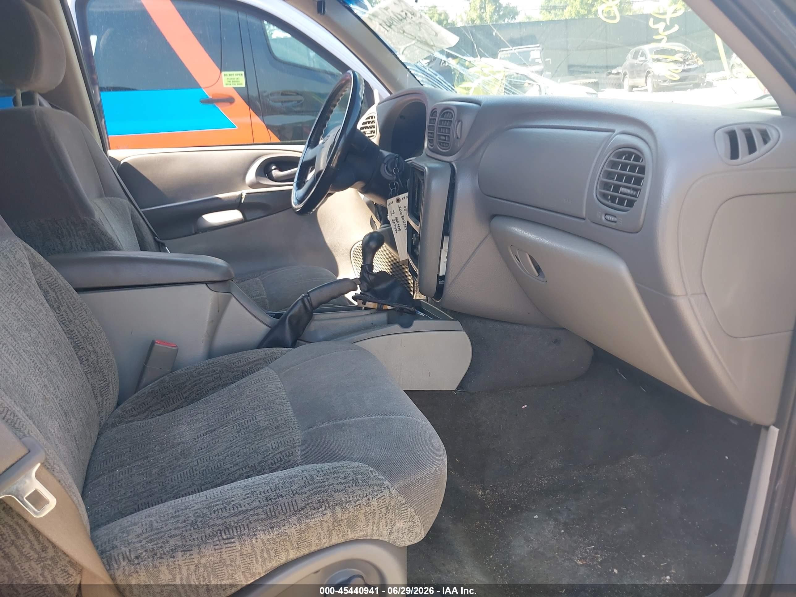 2003 Chevrolet Trailblazer Ls Синий vin: 1GNDT13S132257440