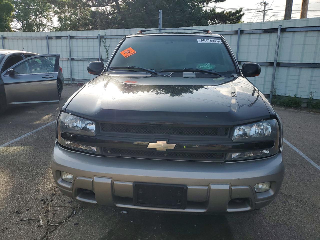 2003 Chevrolet Trailblazer Black vin: 1GNDT13S132361314