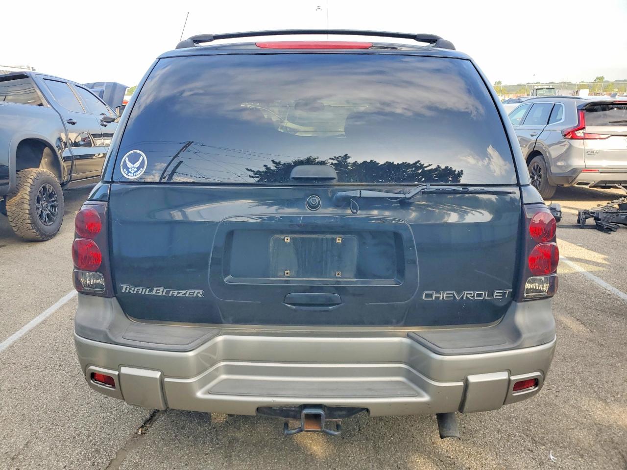 2003 Chevrolet Trailblazer Black vin: 1GNDT13S132361314