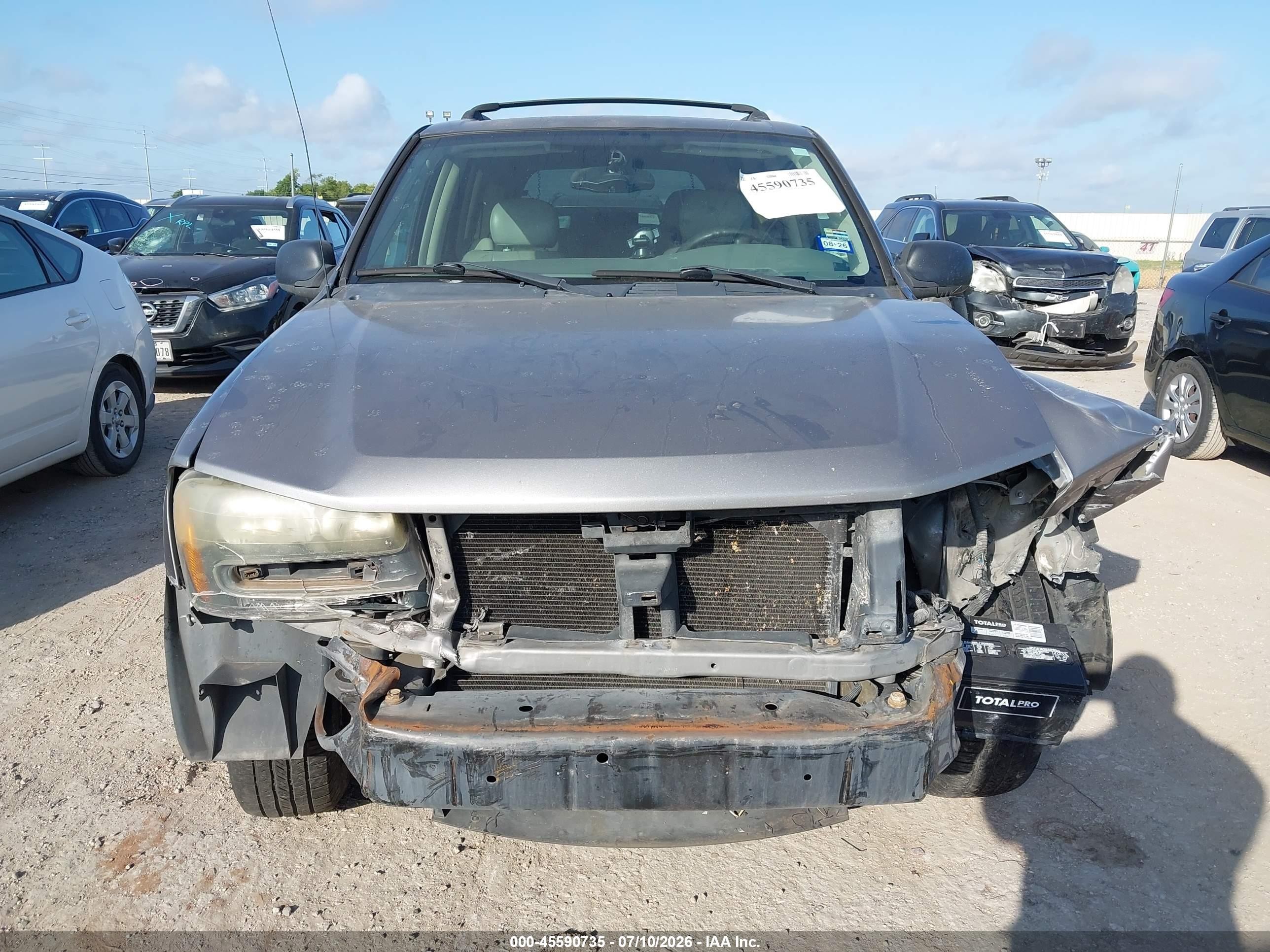 2006 Chevrolet Trailblazer Ls Silver vin: 1GNDT13S162144351