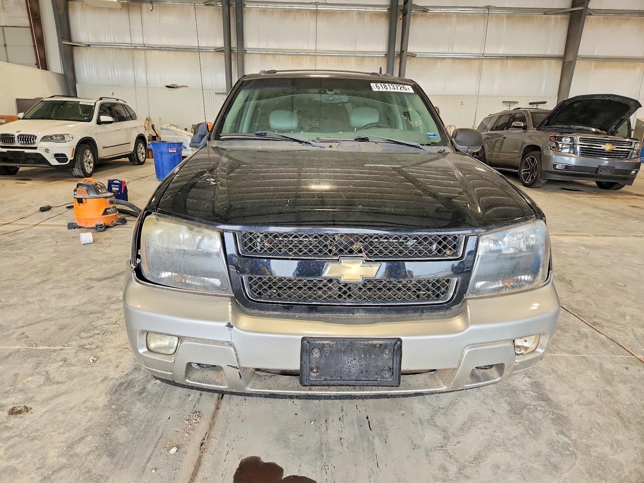 2006 Chevrolet Trailblazer Ls Black vin: 1GNDT13S162144642