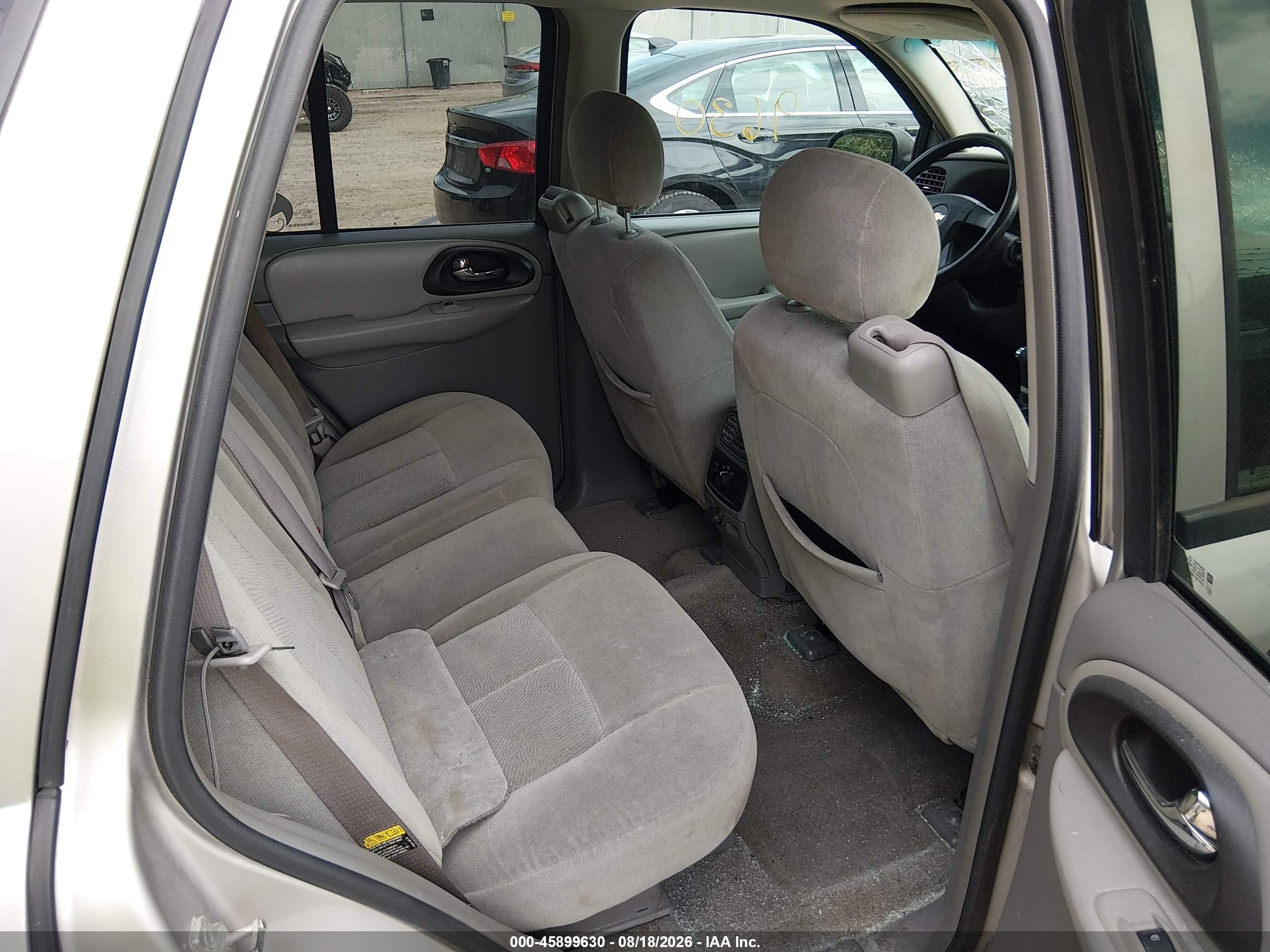 2006 Chevrolet Trailblazer Ls Серебряный vin: 1GNDT13S162166642