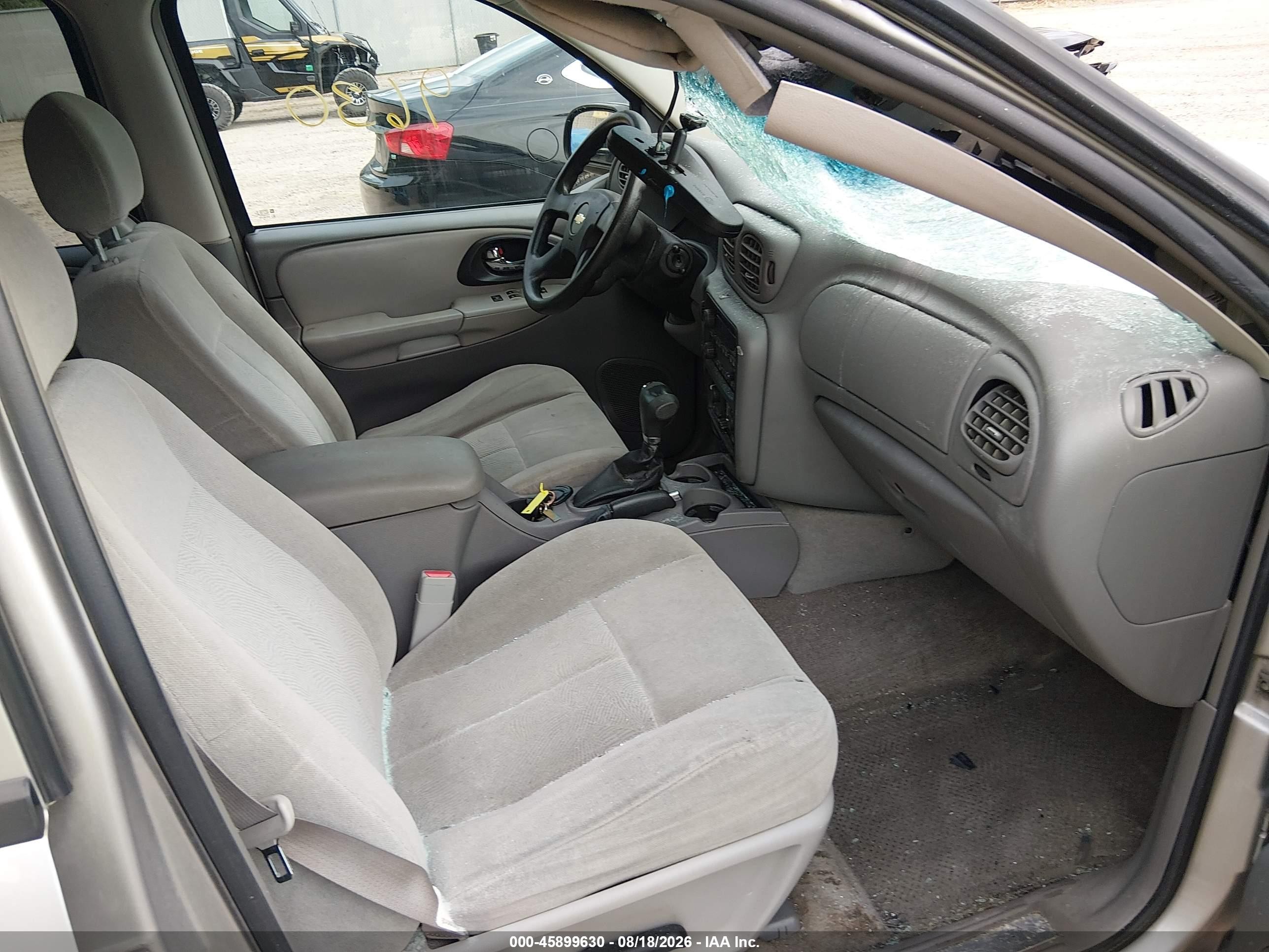 2006 Chevrolet Trailblazer Ls Серебряный vin: 1GNDT13S162166642