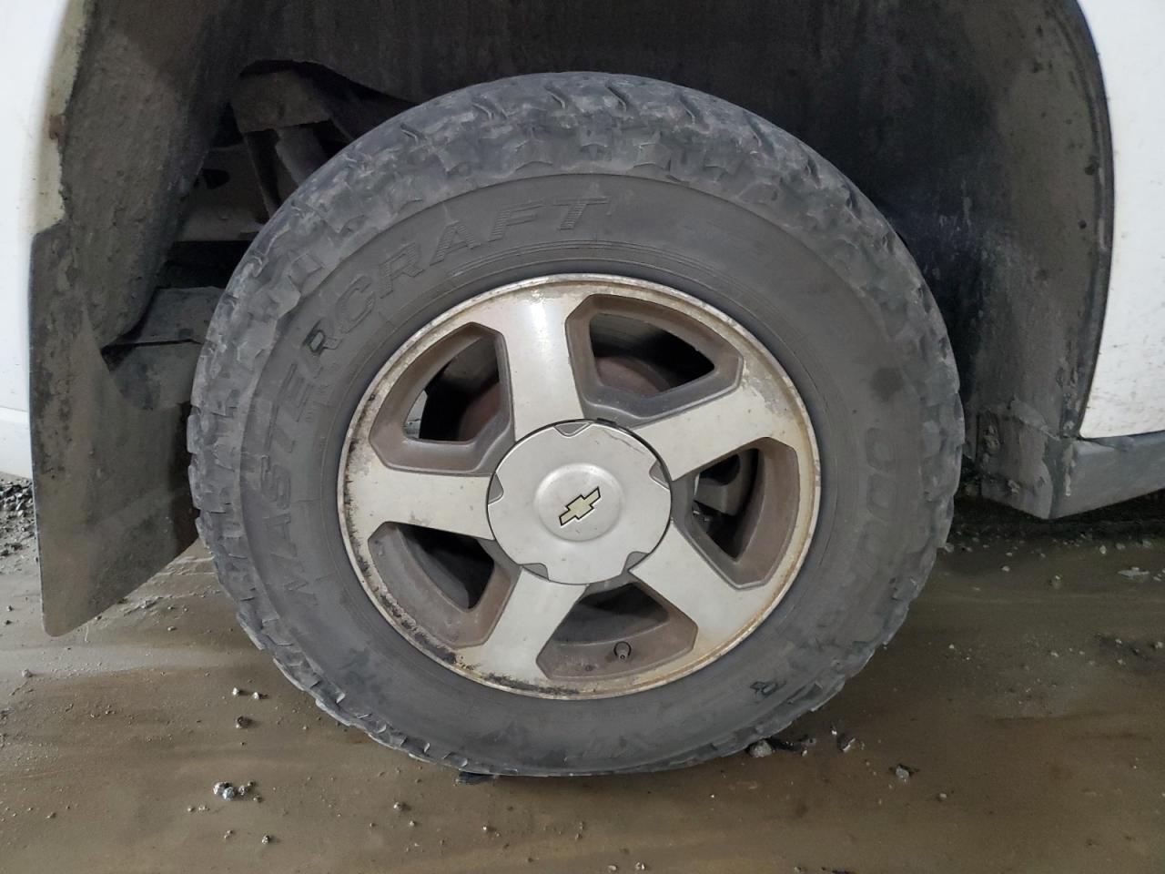 2006 Chevrolet Trailblazer Ls White vin: 1GNDT13S162194067 Damage: Right Rear Wheel, Corrosion, > 12 Inches