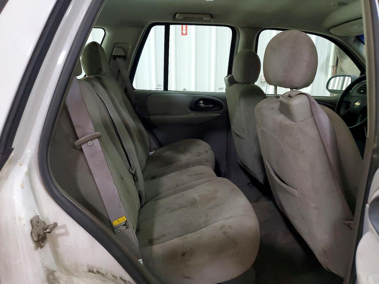 2006 Chevrolet Trailblazer Ls White vin: 1GNDT13S162194067