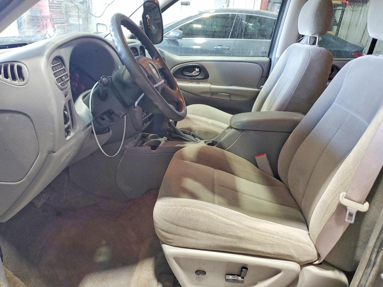 2006 Chevrolet Trailblazer Ls Gray vin: 1GNDT13S162240643