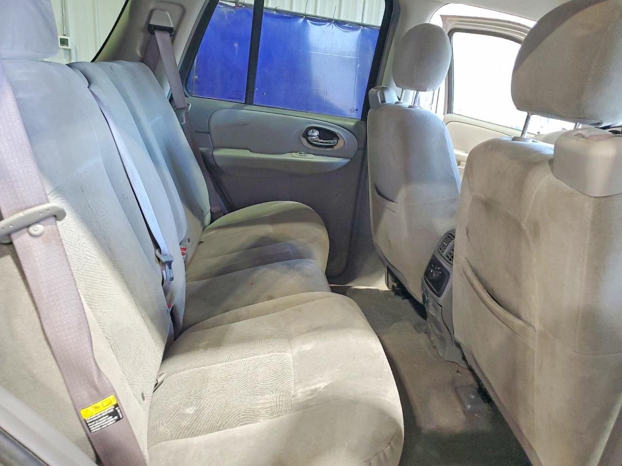 2006 Chevrolet Trailblazer Ls Gray vin: 1GNDT13S162240643