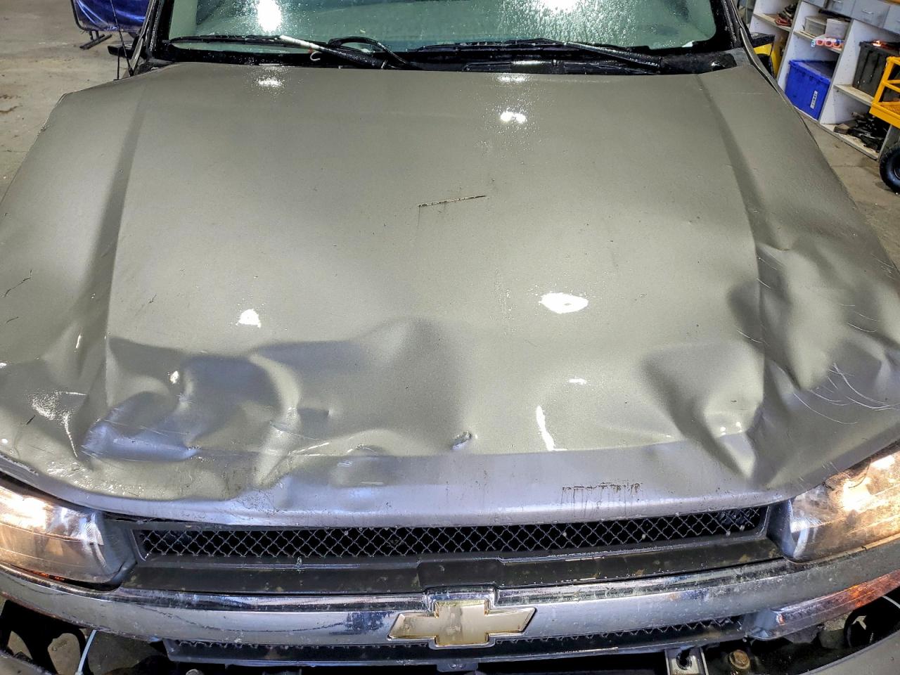 2006 Chevrolet Trailblazer Ls Gray vin: 1GNDT13S162240643