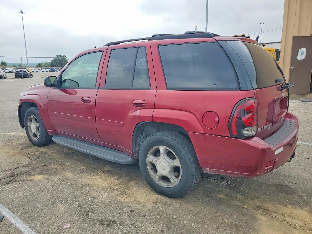 2006 Chevrolet Trailblazer Ls Maroon vin: 1GNDT13S162277157