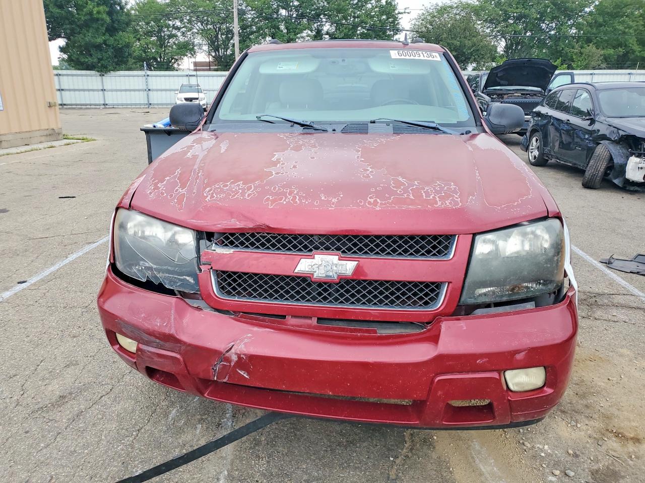 2006 Chevrolet Trailblazer Ls Maroon vin: 1GNDT13S162277157