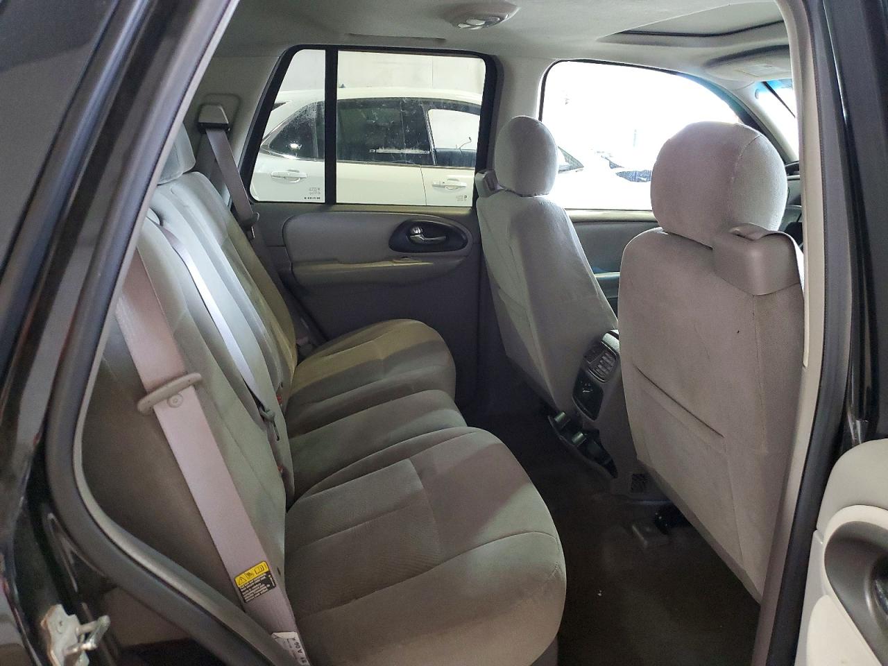 2006 Chevrolet Trailblazer Ls Black vin: 1GNDT13S162314658