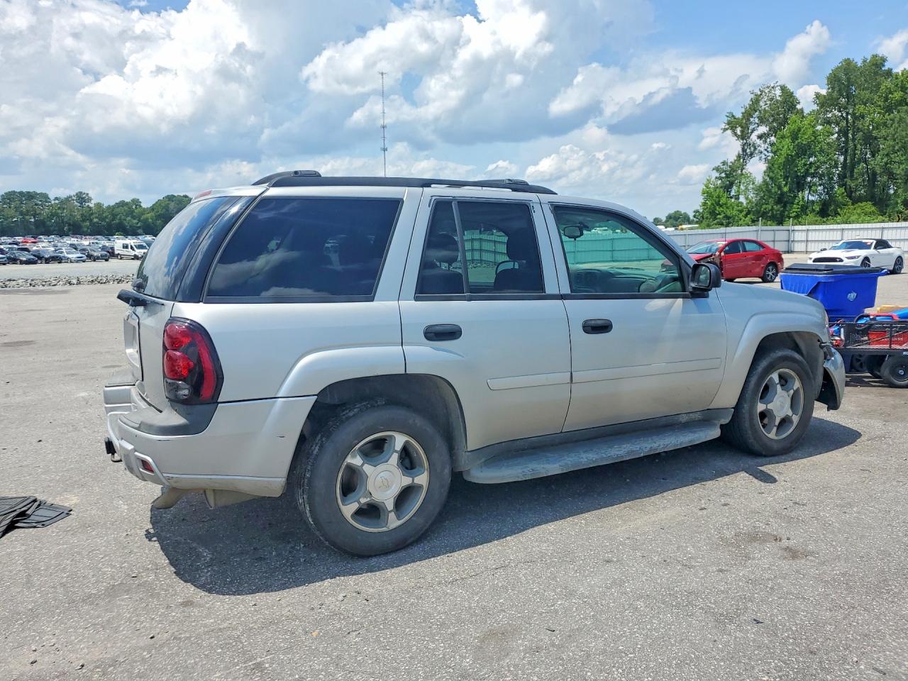 2007 Chevrolet Trailblazer Ls Silver vin: 1GNDT13S172164195