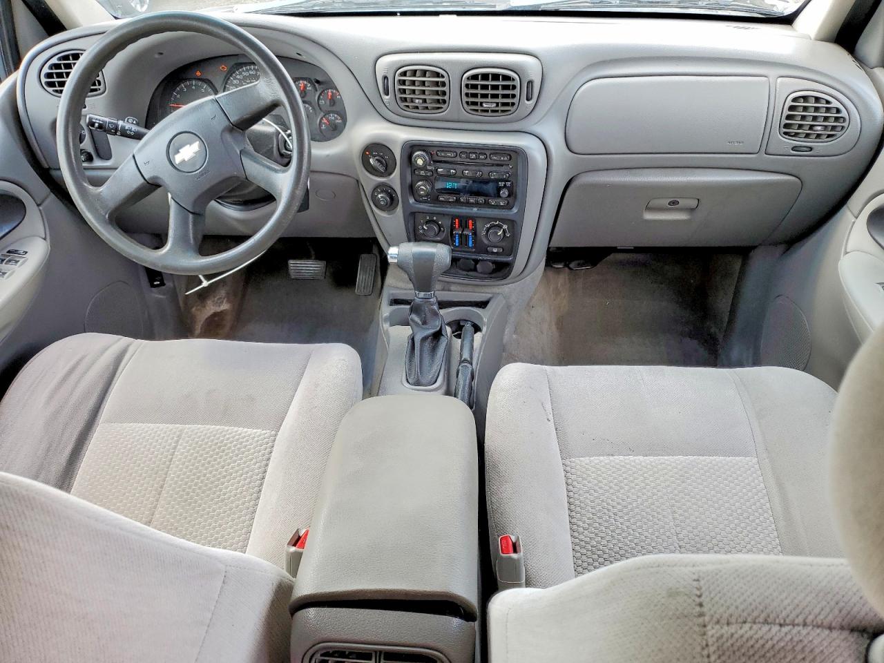 2007 Chevrolet Trailblazer Ls Черный vin: 1GNDT13S172177612